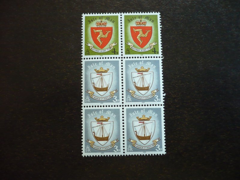 Stamps - Isle of Man- Scott# 146a - Mint Never Hinged Booklet sheet of 6 Stamps