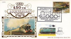 Great Britain 1985 FDC Sc #1097 34p Cornish Riviera Train