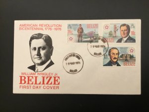 ICOLLECTZONE Belize #374-376 FDC Cover (D100) 