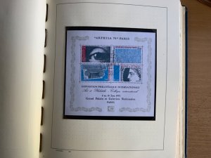 FRANCE 1968–1992  FINE USED COLLECTION 99% COMPLETE IN SCHAUBEK BINDER.CAT £1320