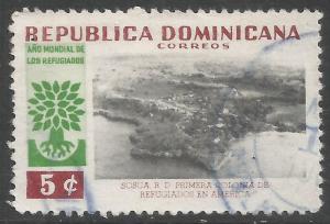 DOMINICAN REPUBLIC 522 VFU Q152-1