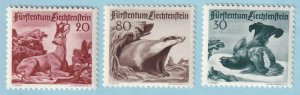 LIECHTENSTEIN 243 - 245  MINT HINGED OG * NO FAULTS EXTRA  FINE! - T970