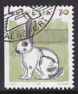 Switzerland MiNr 1436DI / used / 1991