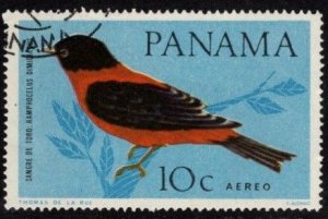 Panama - #C338 Birds - CTO