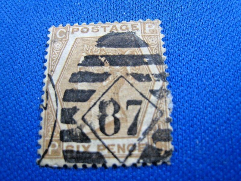 GREAT BRITAIN  -  SCOTT #59  -  Used      (brig) 