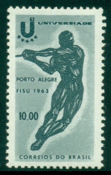 Brazil 1963 International Students' Games, Porto Alegre MUH