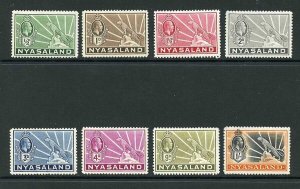 Nyasaland SG114/22 No 6d (cat 2.75) M/M