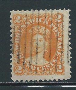 New Brunswick 7 2c Victoria single Used