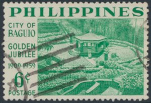 Philippines SC# 804a Used Baguio  perf 12 see details & scans 