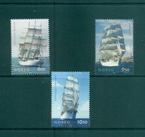 Norway - Sc# 1437-9. 2005 Tall Ships. MNH $7.50.