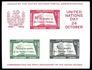 U.S. #38d MINT SOUVENIR SHEET