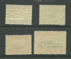 Greece (1927) 1, 2, 3, 5 Drachma Mint Never Hinged