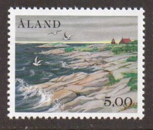 Aland islands  #18  MNH  1985  definitive set  5m  archipelago