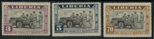 Liberia 296-297, C51 Mint F-VF H