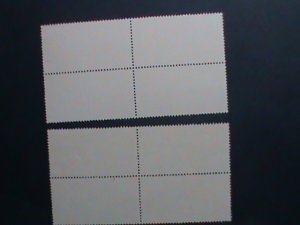 ​PHILIPPINES-1966-SC#953-4-ADOPTION NEW SEAL OF MANILA -MNH BLOCKS- VERY FINE