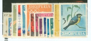 Albania #710/751 Unused Single (Complete Set)