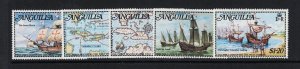 Anguilla Scott# 174 - 178 Mint Never Hinged - S18935