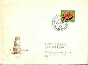 1959 Switzerland - Pro Fauna, Pro Patria FDC - F11432