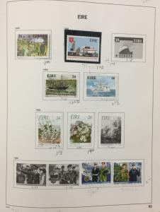 IRELAND collection, 1922-1996, DAVO album, Mint & Used. '17, $1423.