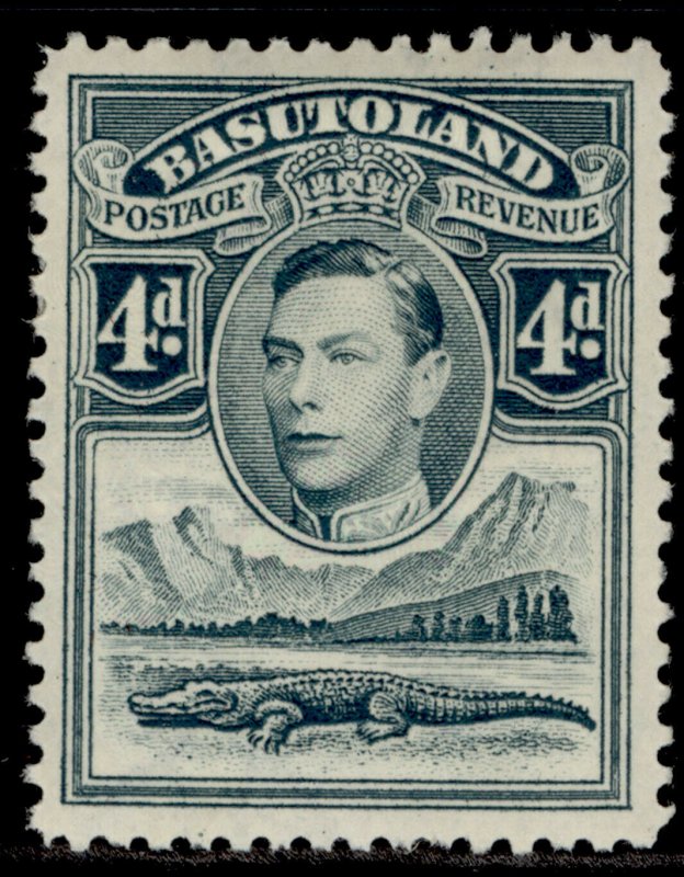 BASUTOLAND GVI SG23, 4d grey, M MINT.