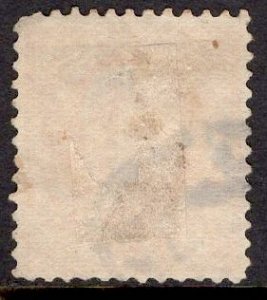 US Stamp #260 50c Orange Jefferson Used SCV $140