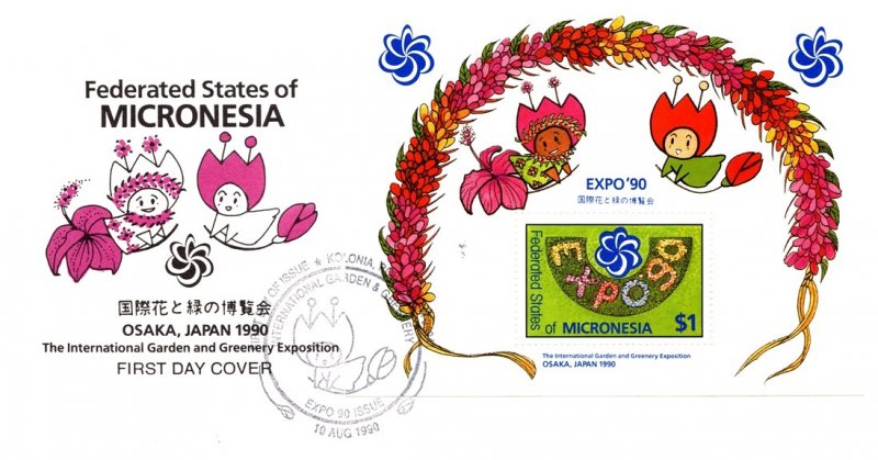 Micronesia, Worldwide First Day Cover, Stamp Collecting