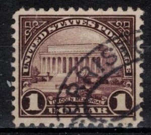 USA - Scott 571 XF w/ Registry Cancel