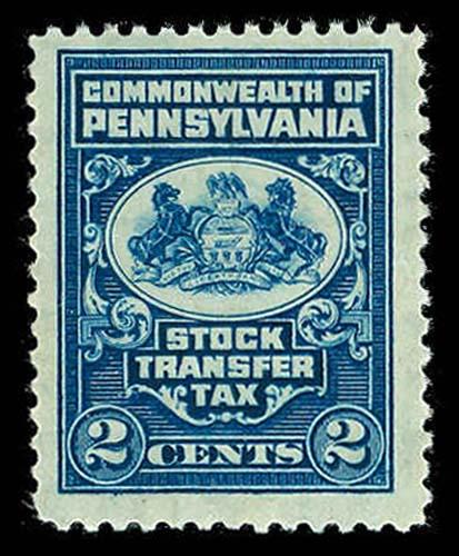 U.S. PA ST. REVS ST4  Mint (ID # 29433)