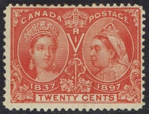 CANADA 1897 QV JUBILEE 20C 