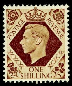 SG475, 1s bistre-brown, NH MINT.