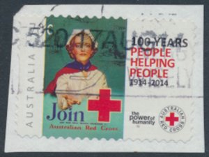 Australia  SC# 4111  from  2014 Used Red Cross  see details & scan