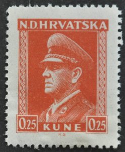 DYNAMITE Stamps: Croatia Scott #61 – MINT hr