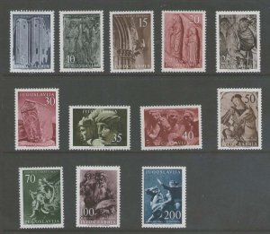 Yugoslavia 1956 Sc 435-446 set of 12 MNH