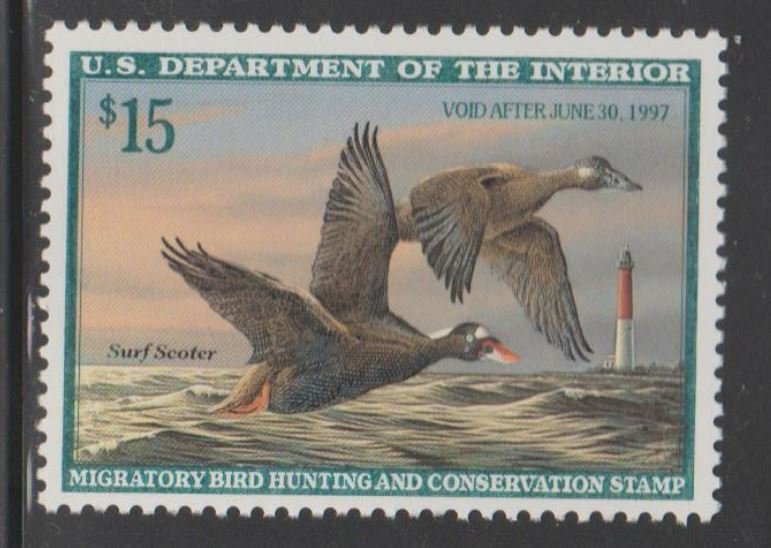 U.S. Scott #RW63 Duck Stamp - Mint NH Single