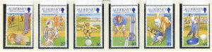 Alderney 2001 Golf Club Set SGA169/A174 Unmounted Mint