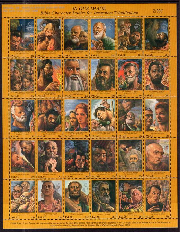 Palau 461 People of the Bible MNH VF