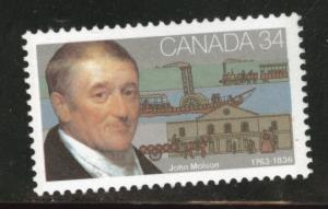 Canada Scott 1117 John Molson Canadian 1986  MNH**