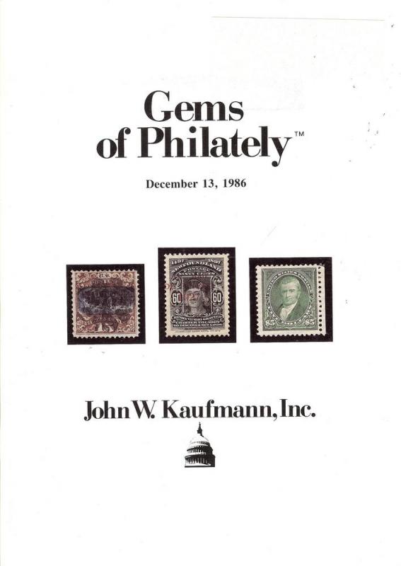 Gems of Philately, Kaufmann Gems 861