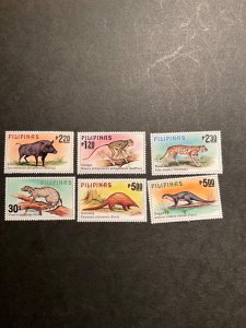 Stamps Philippines Scott #1403-8 never hinged