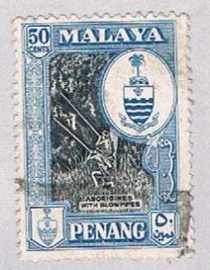 Malaya Penang 63 Used State crest (BP2291)