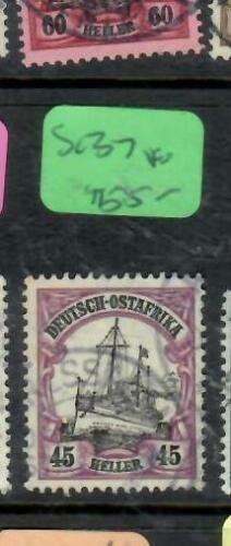 GERMAN EAST AFRICA  (P3006B)  BOAT  45 H    SC 37     VFU 