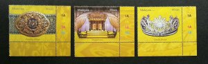 *FREE SHIP Royal Institution Malaysia 2011 Headgear King Crown (stamp plate) MNH
