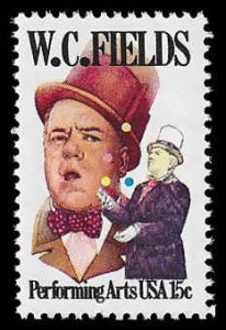 PCBstamps   US #1803 15c W. C. Fields,MNH, (9)