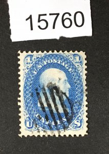 MOMEN: US STAMPS # 63 USED LOT #15760