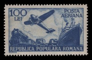 Romania Scott #C34 OG MNH eGRADED With Certificate Superb 97