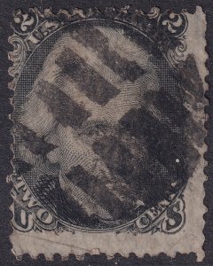 #73 Used, Ave, Crease (CV $60 - ID39770) - Joseph Luft