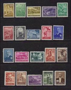 Turkey Scott #896-918  Places & things MNH
