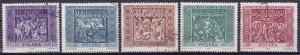 Poland, 1960, Great Altar at St. Mary Church, Mi#1179-83, used/cto++