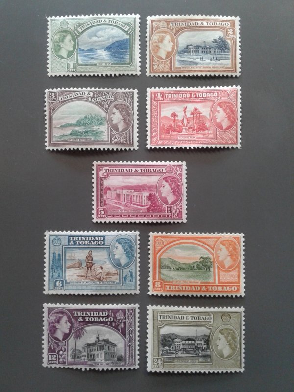 Trinidad & Tobago 72-80 F-VF MH. Scott $ 7.15