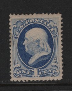 182 VF original gum mint previously hinged nice color cv $ 200 ! see pic !